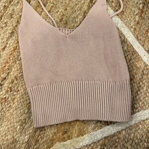 Urban Outfitters Blush Knit Camisole